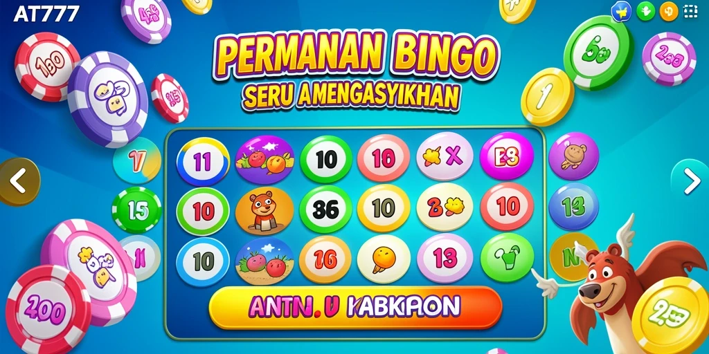 Tampilan gameplay menarik dari AT777 yang seru dan penuh warna.