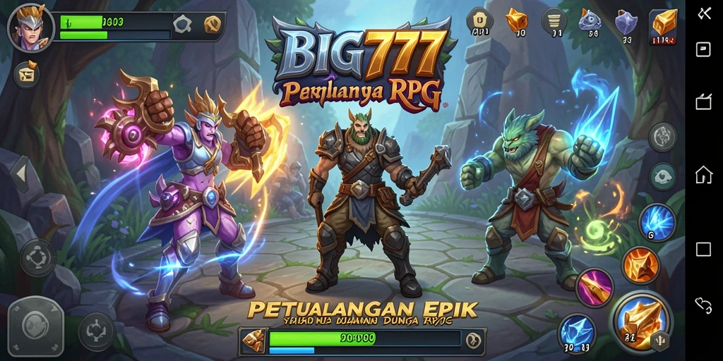 Tampilan menakjubkan dari pertarungan epic dalam BIG777.