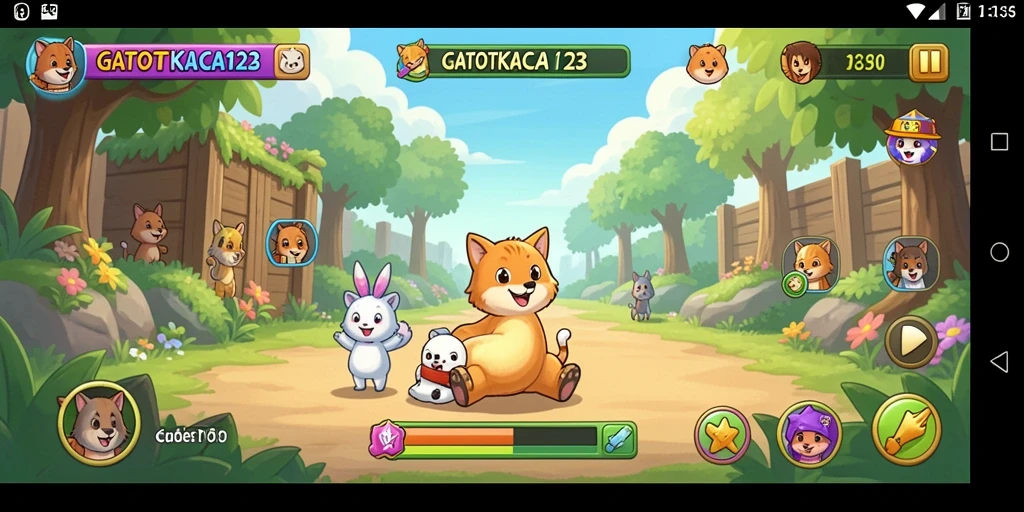 Tampilan menarik dari gameplay GATOTKACA123 yang menghibur.