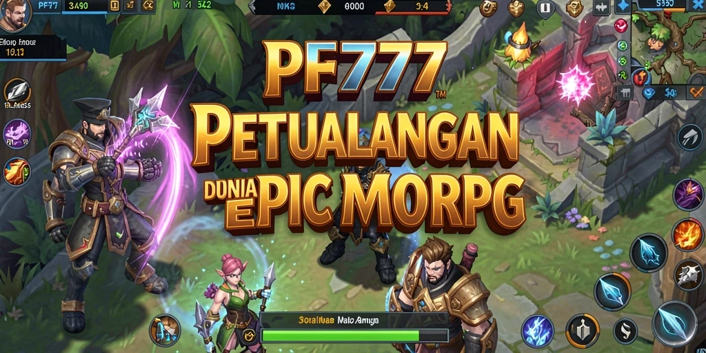 Tangkapan layar permainan PF777 dengan aksi pertarungan yang mendebarkan.