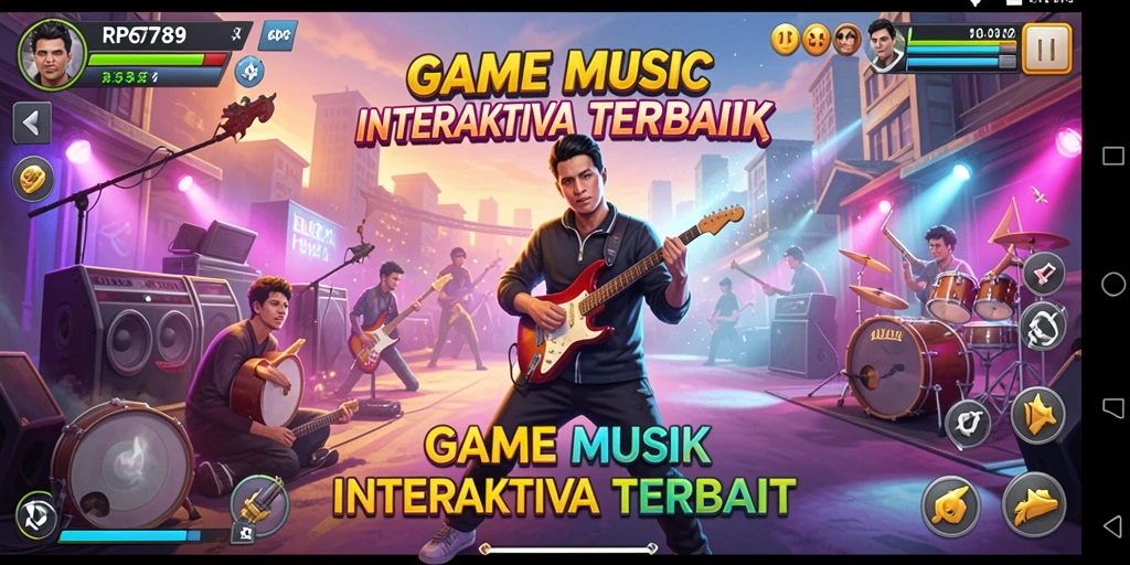 Tampilan gameplay dari RP6789 yang penuh warna dan interaktif.